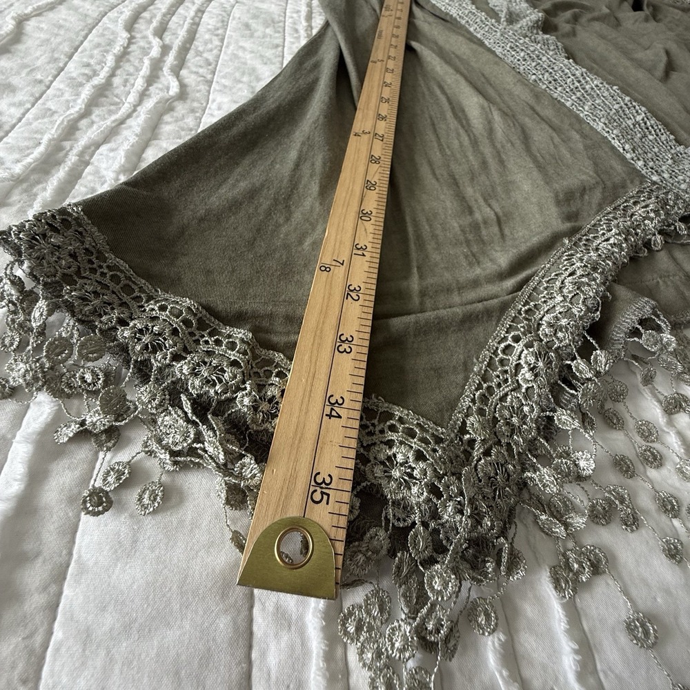 Cupio Kimono Whimsy Forest Fairy Pirate Coastal Cowgirl Artsy M/L Grunge BOHO - Picture 9 of 9